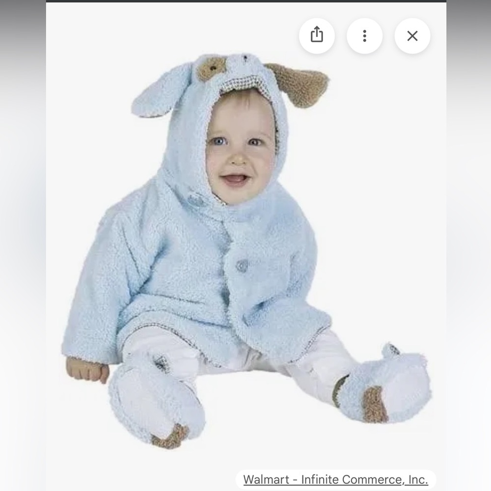 Sherpa puppy hoodie